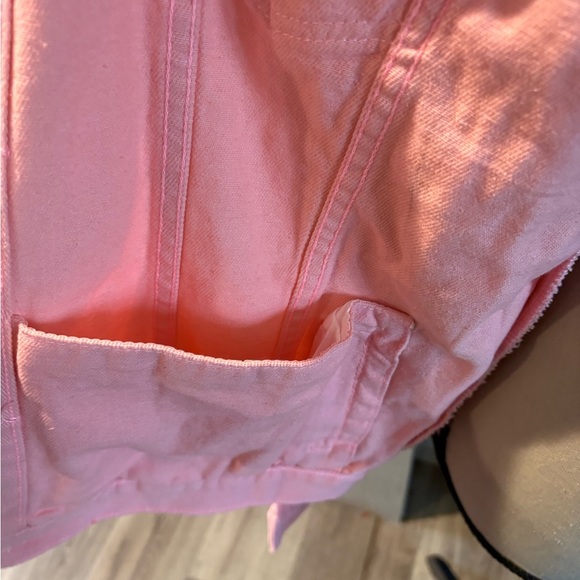 Women's Pink Jean Jacket - Picture 4 of 6